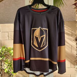 Black and Gold Hockey Jersey